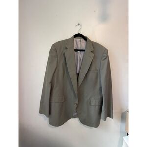 Jos A Bank Clothiers Mens Olive Green Two Button Blazer Sport Coat 1038